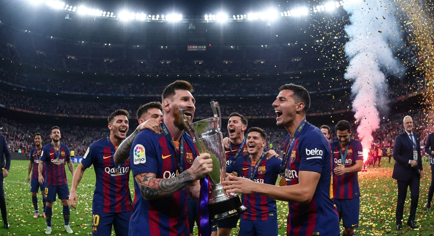 Barcelona'dan Tarihi Süper Kupa Zaferi: Flick Döneminde Real Madrid'e İkinci Darbe