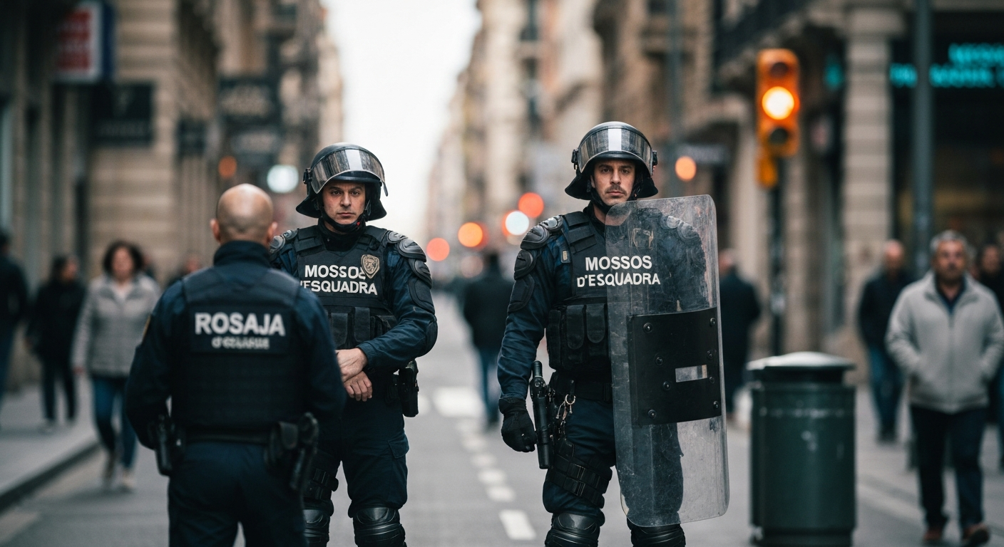 Barselona'da Cep Telefonu Soygunlarına Darbe: Mossos 2 Yetişkin ve 1 Çocuğu Yakaladı