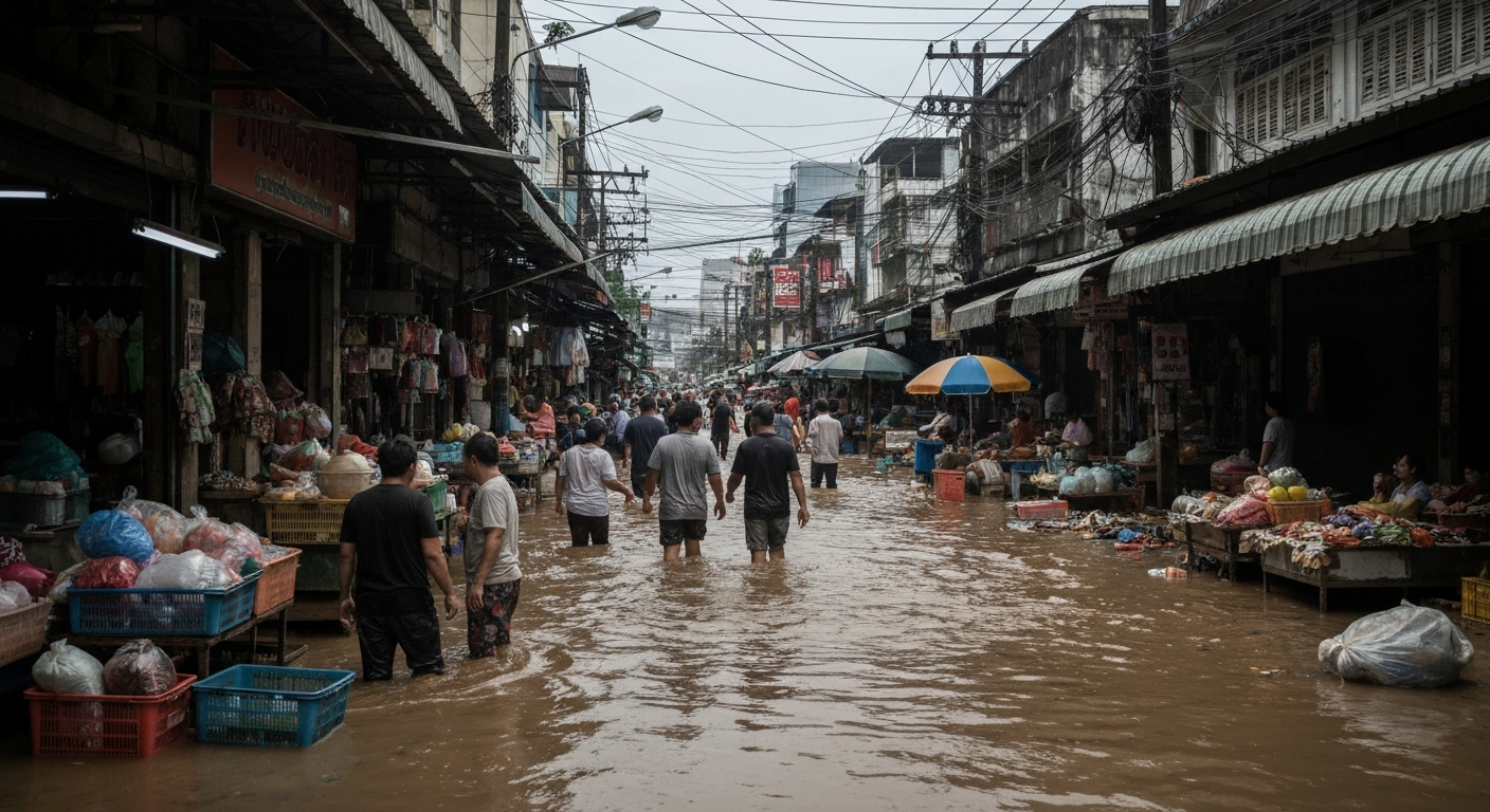 Tayland'da Feci Tren Kazası: Bangkok'ta Otobüsle Çarpışan Yük Treni Can Aldı
