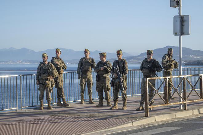 Ceuta'da Askeri Bıçakla Tehdit Eden Faslı Göçmen Gözaltına Alındı: Sınır Güvenliği