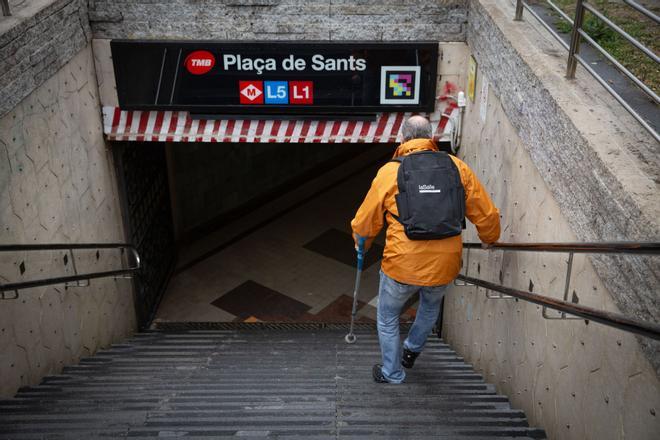 Barselona'da Metro Kesintisi: Plaça de Sants İstasyonu'nda Önemli Bağlantı Bir Yıl Kapalı