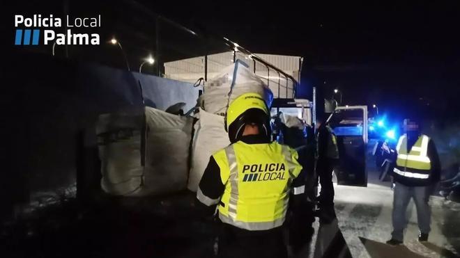 Mallorca'da Yasa Dışı Hafriyat Dökümüne Büyük Darbe: İki Kamyon Hareketsizleştirildi