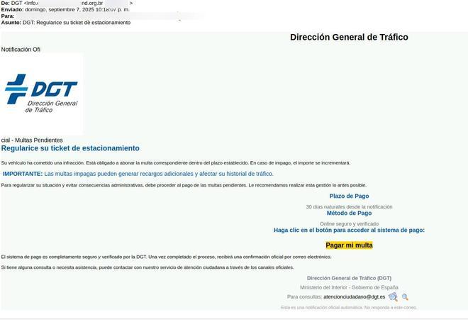 İspanya'da DGT Adına Sahte Ceza E-postaları: Guardia Civil'den Dolandırıcılık Uyarısı