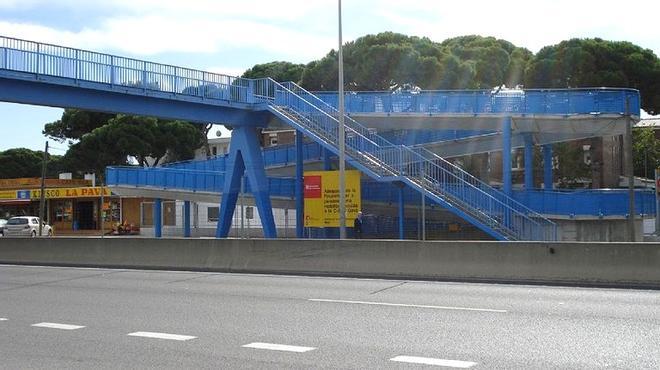 Barselona Yakınlarındaki C-31 Otoyolu, Yeni Yaya Köprüsü İçin Geçici Olarak Kapatıldı