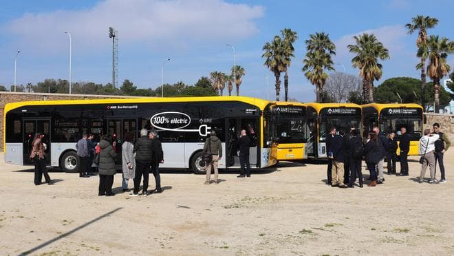 AMB'den Baix Llobregat'a 8,7 Milyon €'luk 14 Yeni Elektrikli Otobüs