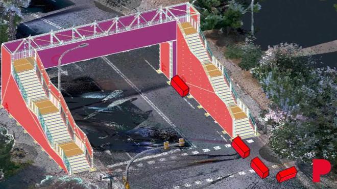 Barselona'da Tour de France Heyecanı: Şehri Bölmeyen Yükseltilmiş Geçitler Hazırlanıyor