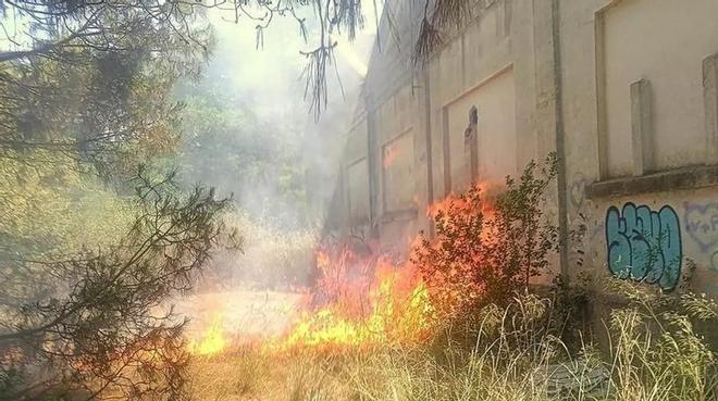 Blanes'te Eski SAFA Yanında Çıkan Orman Yangını: Bir Kişi Gözaltında