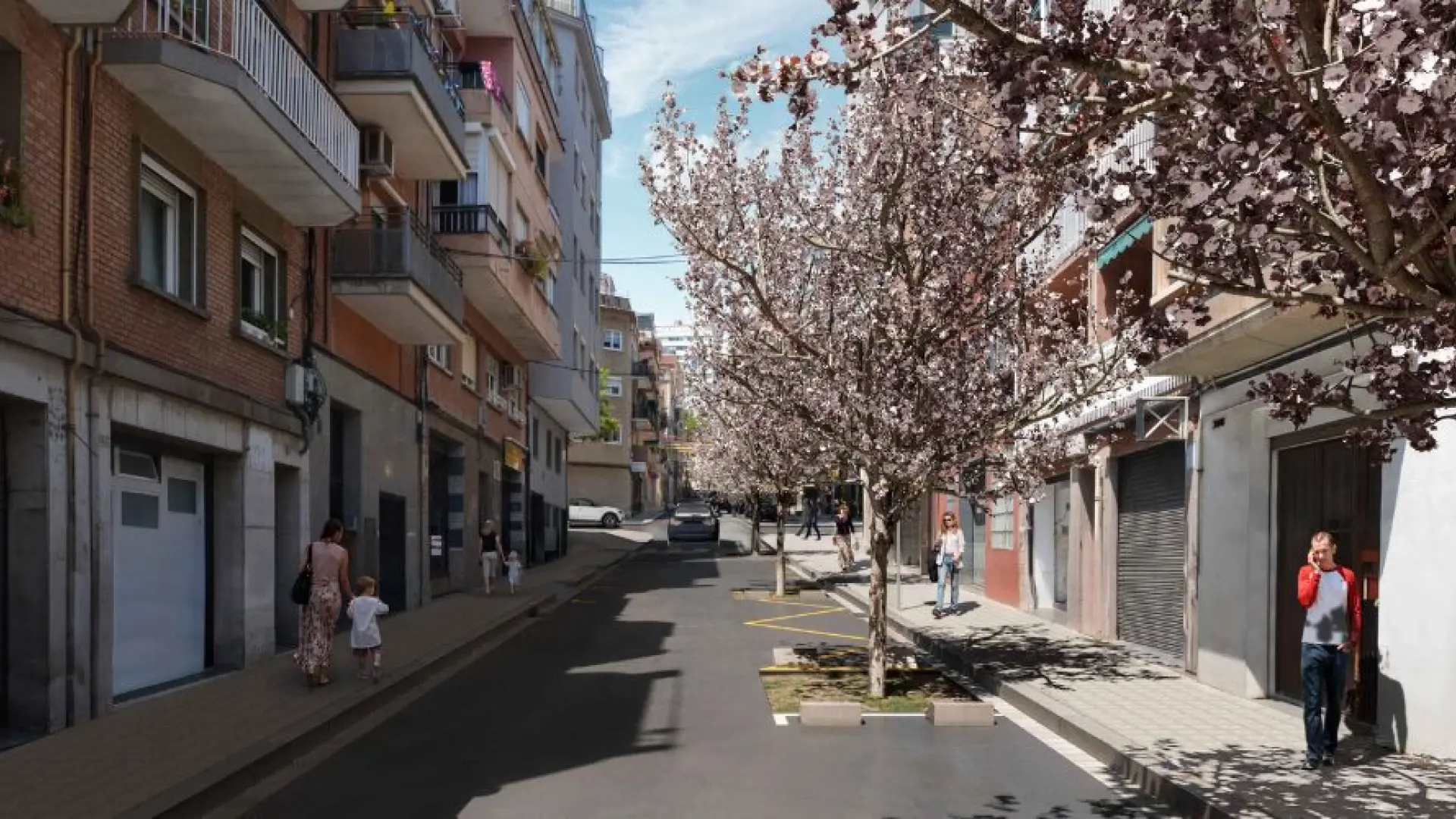 Barselona'da Kapsamlı Kentsel Dönüşüm: Flor de Neu Caddesi Yenileniyor