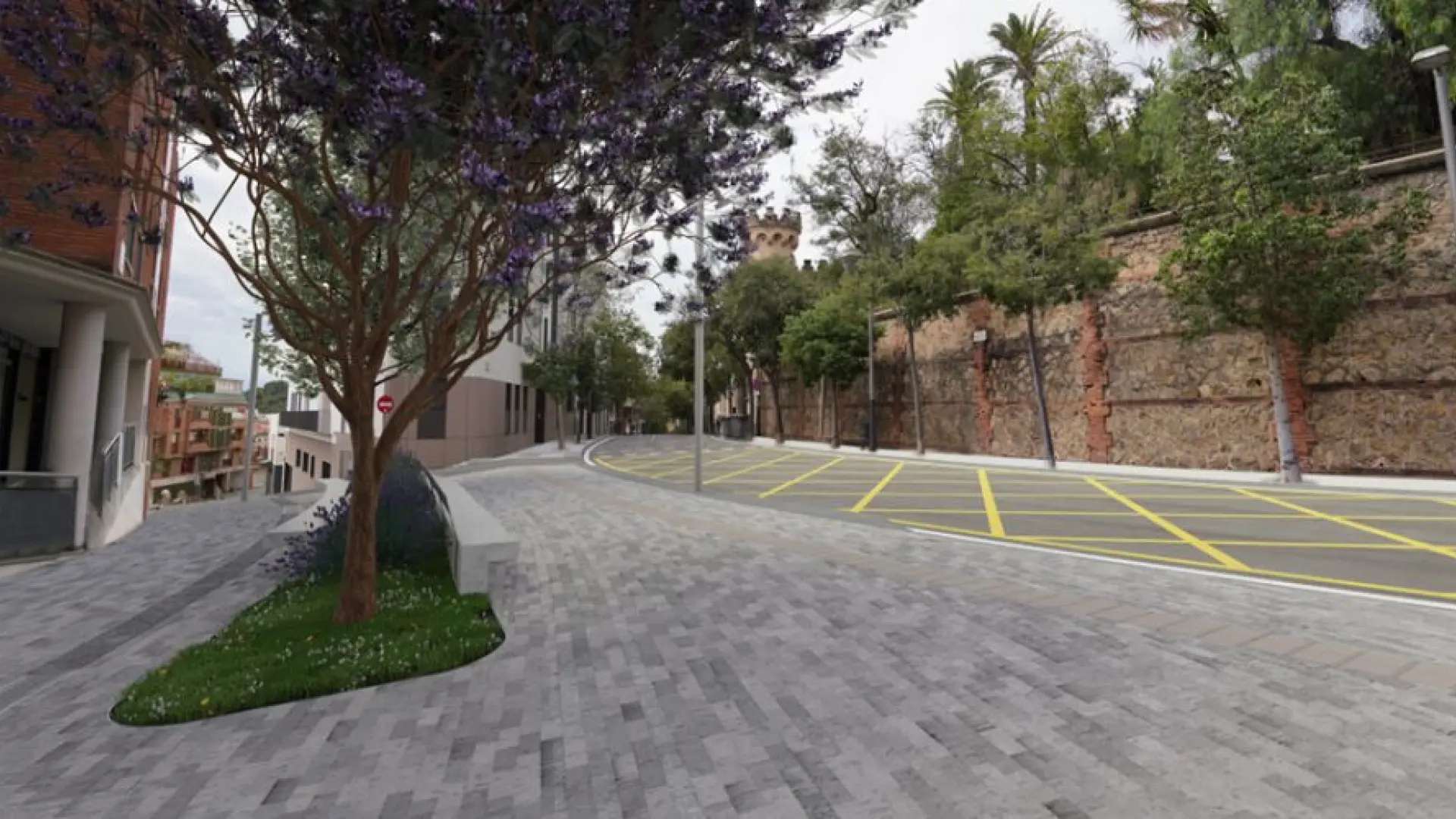 Barselona'da Yaya Odaklı Dönüşüm: Plaza de Flandes Meydanı Yeniden Şekilleniyor