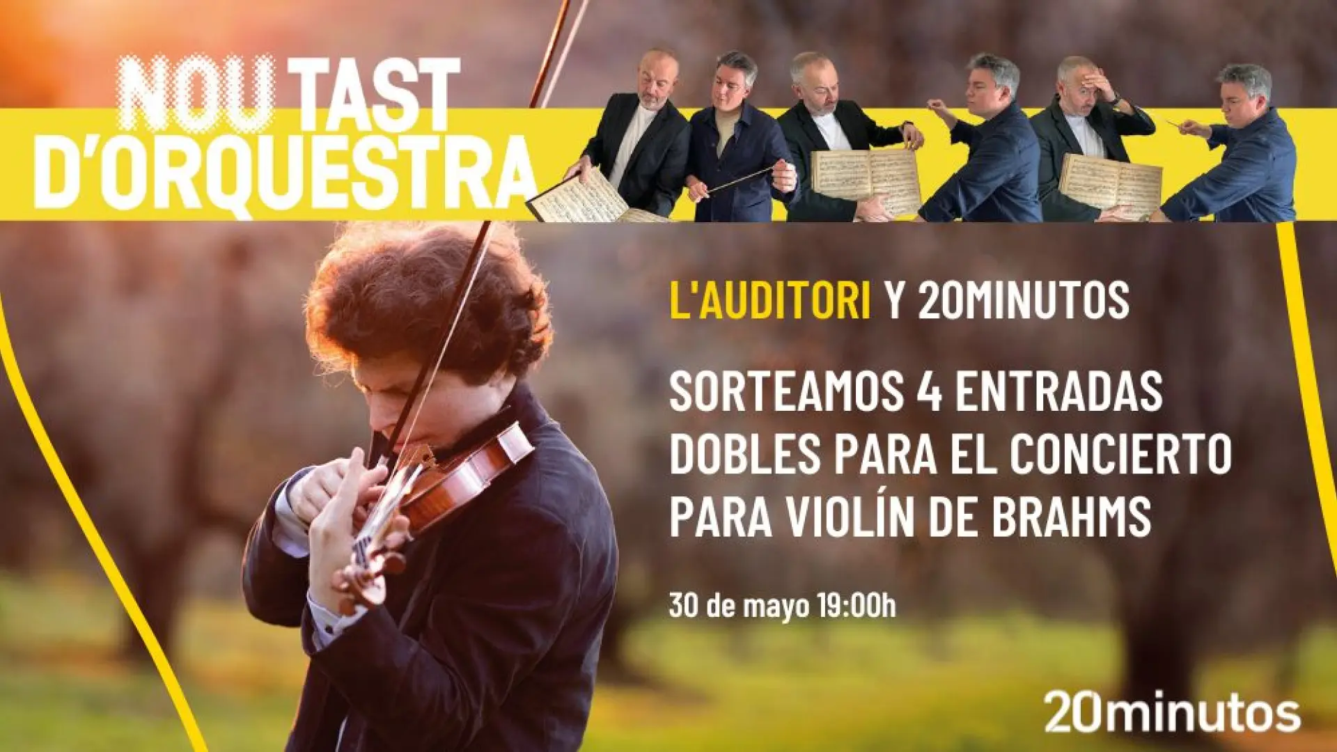 Barselona'da Brahms'ın Keman Konçertosu: L'Auditori'den Kaçırılmayacak Bir Müzik Ziyafeti
