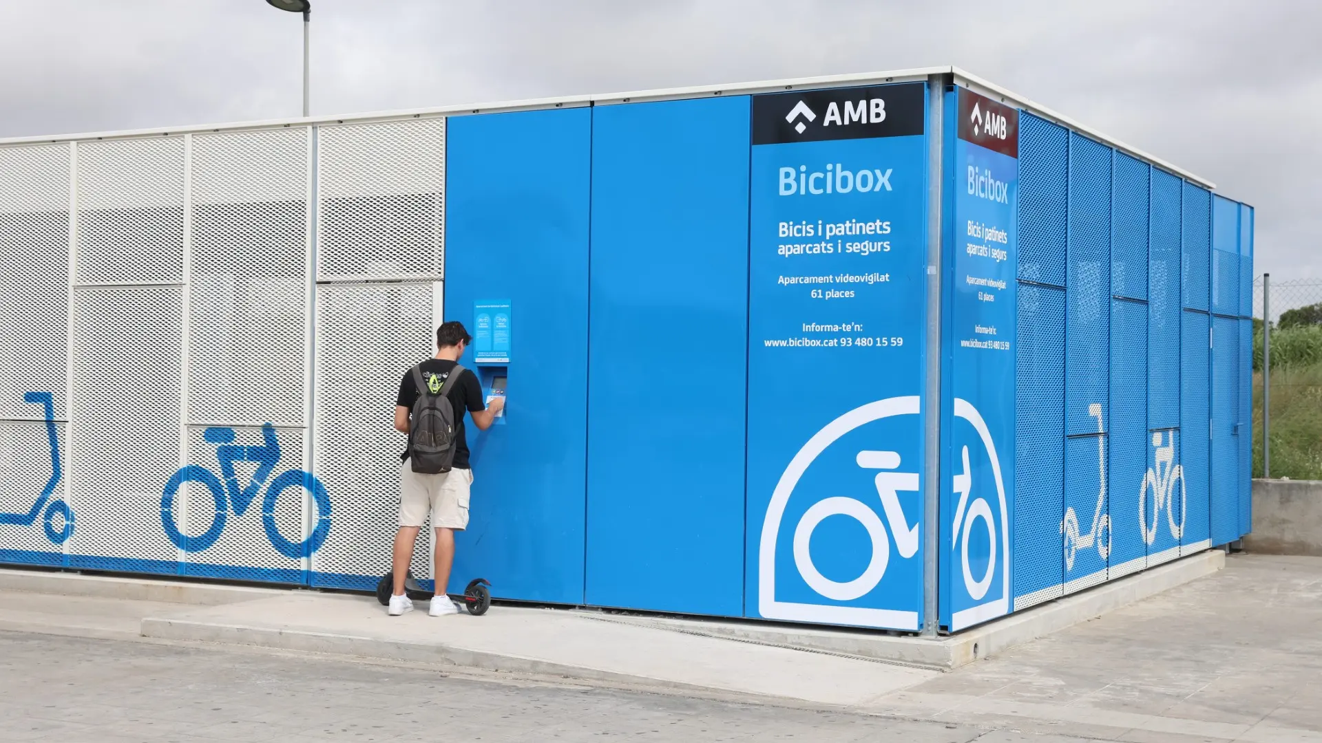 Barselona'da Bisiklet ve Scooter Erişimi Genişliyor: El Prat'a Yeni Bicibox Park Alanı