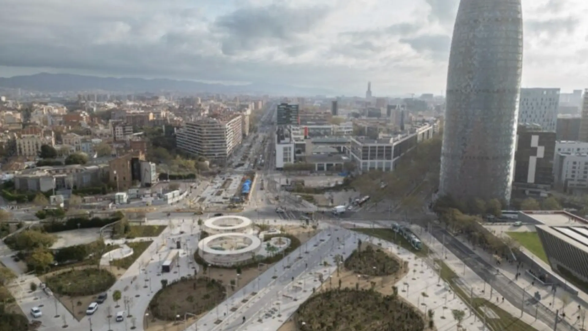 Barselona'nın Glòries Meydanı'nda Yeni Dönem: 35.000 m²'lik Karma Kullanımlı Kule
