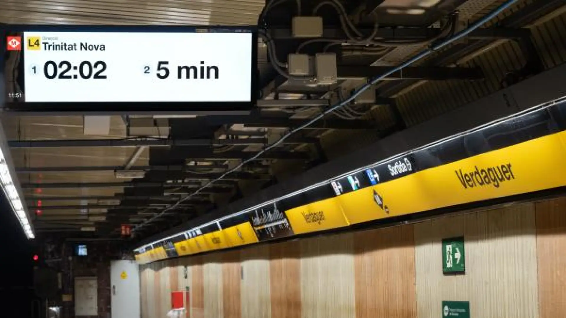 Barselona Metrosu'nda Büyük Yenileme: Verdaguer İstasyonu ve L1 Hattı Hizmete Girdi