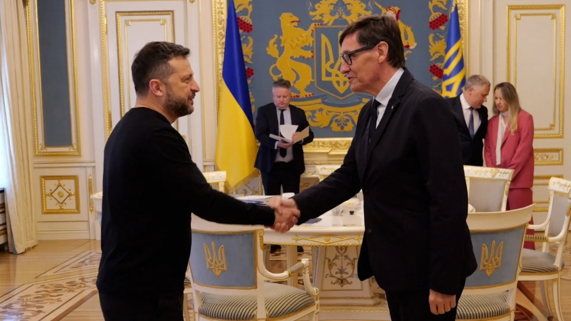 Katalonya'dan Kiev'e Güçlü Destek: Illa ve Zelenski Savaşın Gölgesinde Buluştu