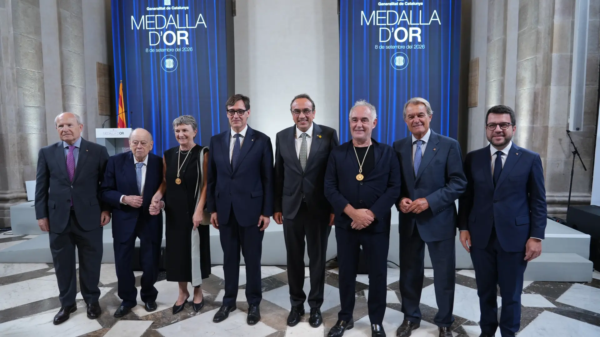 Katalonya'dan Vizyonerlere Onur: Ferran Adrià ve Caterina Biscari'ye Altın Madalya