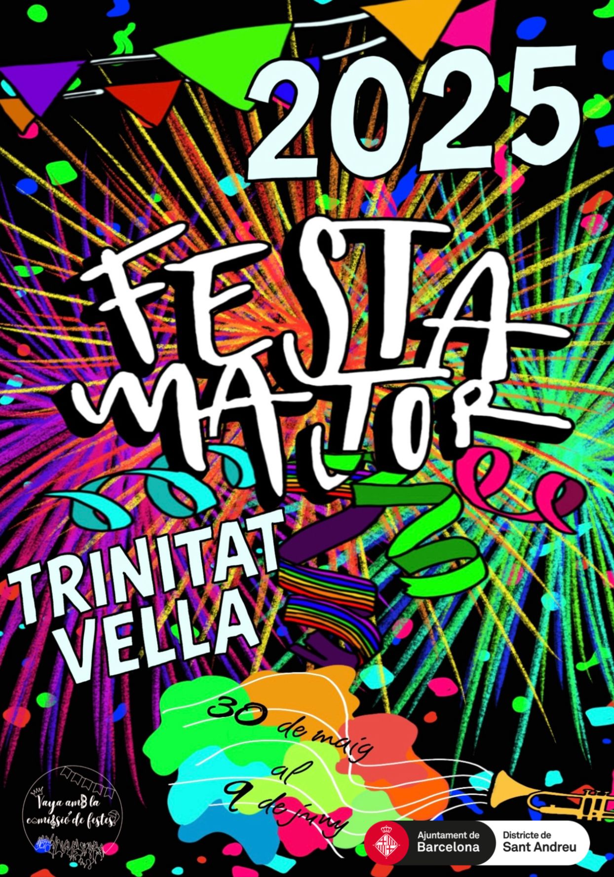 Barselona'nın Trinitat Vella Mahallesi'nde Geleneksel Festa Major Coşkusu 2026