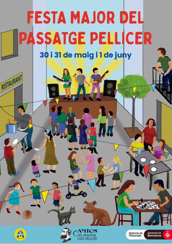 Barselona'nın Kalbinde Küçük Bir Mahalle Şöleni: Passatge Lluís Pellicer Festa Major 2026