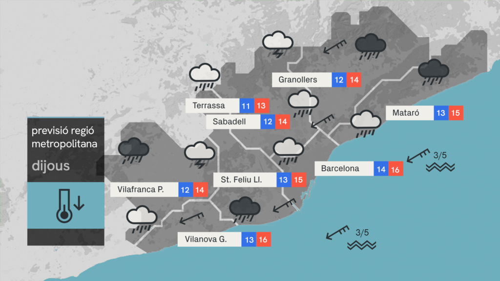 Barselona'ya Üç Hafta Sonra Geri Dönen Sağanak Yağışlar: "Llevantada" Etkisi