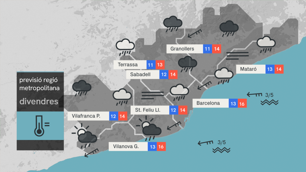 Barselona'da "Llevantada" Alarmı: Yoğun Yağışlar Şehri Cuma Boyunca Esir Alacak