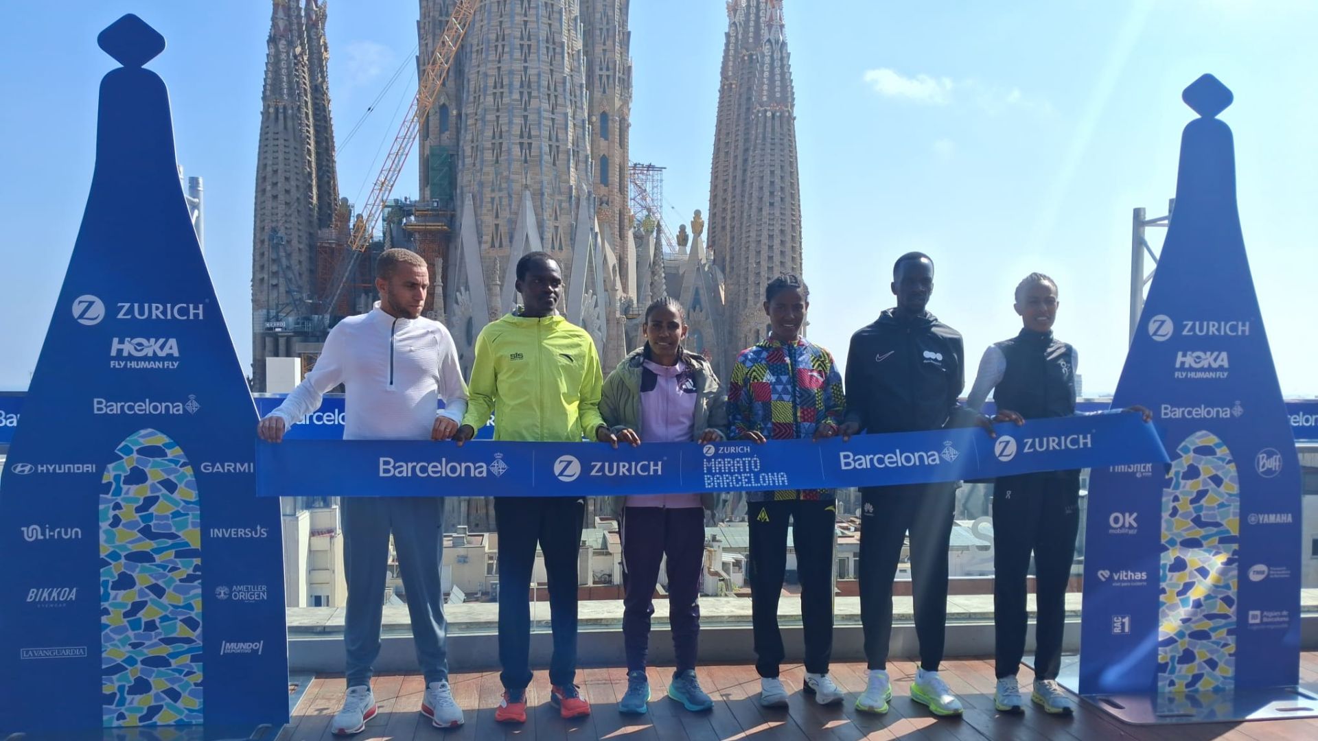 Barselona Maratonu 2026: Sagrada Família'da Rekor Katılımla Muhteşem Tanıtım