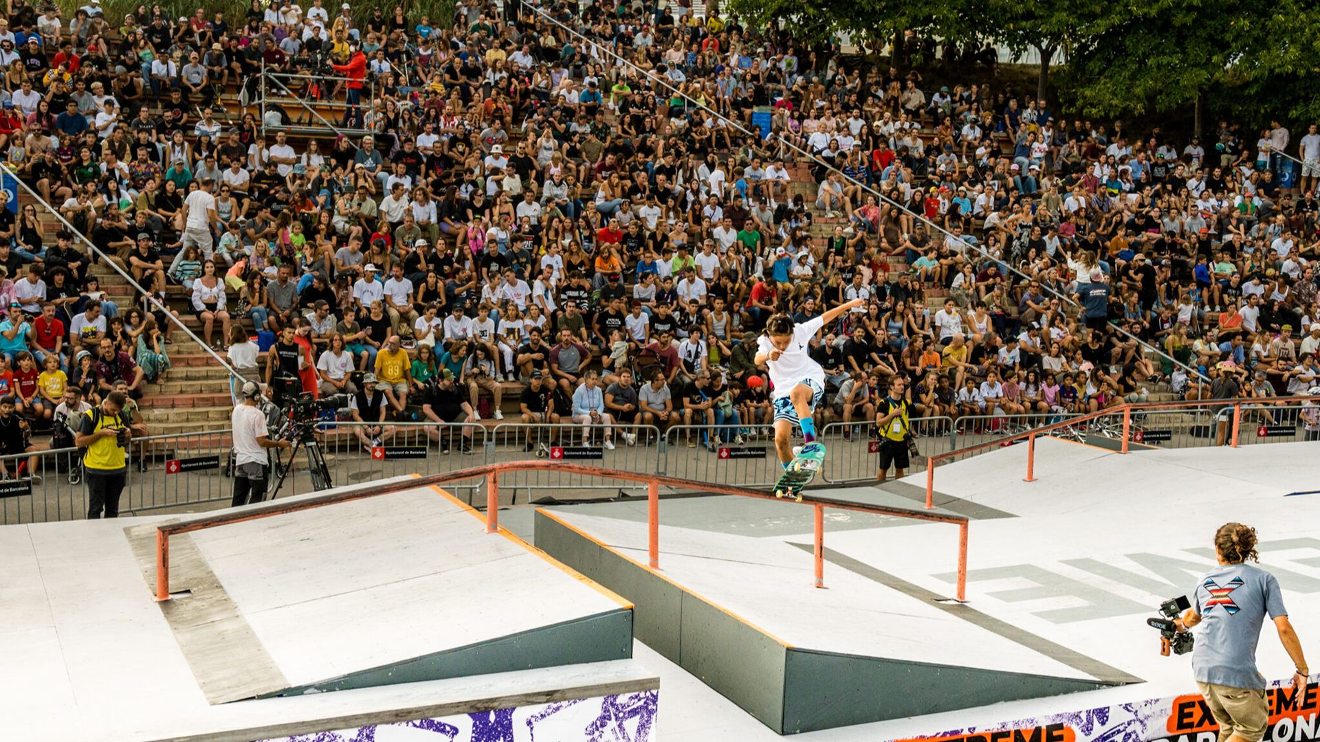 Barselona'da Kentsel Spor Festivali Extreme Barcelona, Rekor Katılımla Zirveye Ulaştı
