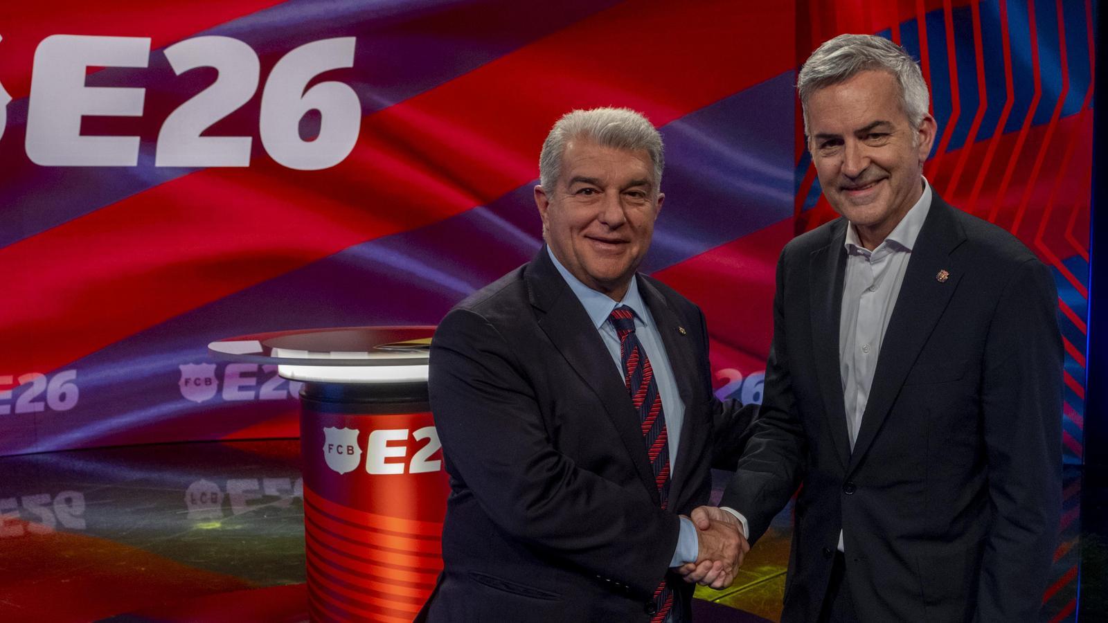 Barcelona Başkanlık Seçimleri Kızışıyor: Laporta ve Font Arasında Gergin Tartışma