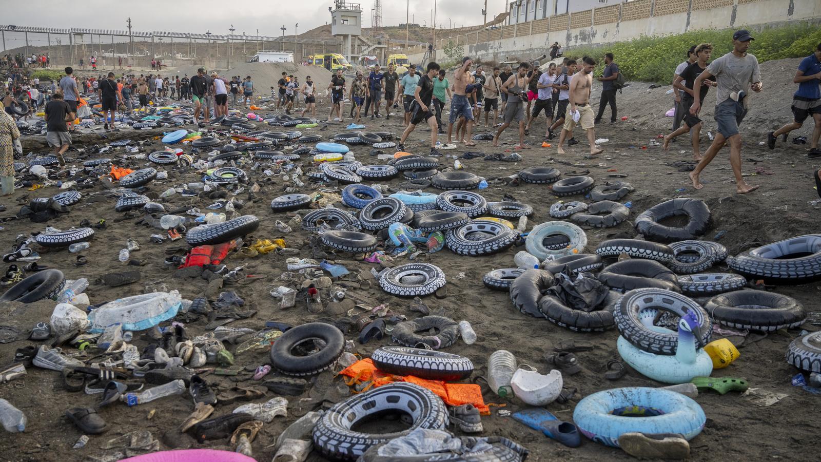 Ceuta Krizinde Son Durum: 50.000 Göçmenden Yarısı Fas'a Geri Döndü
