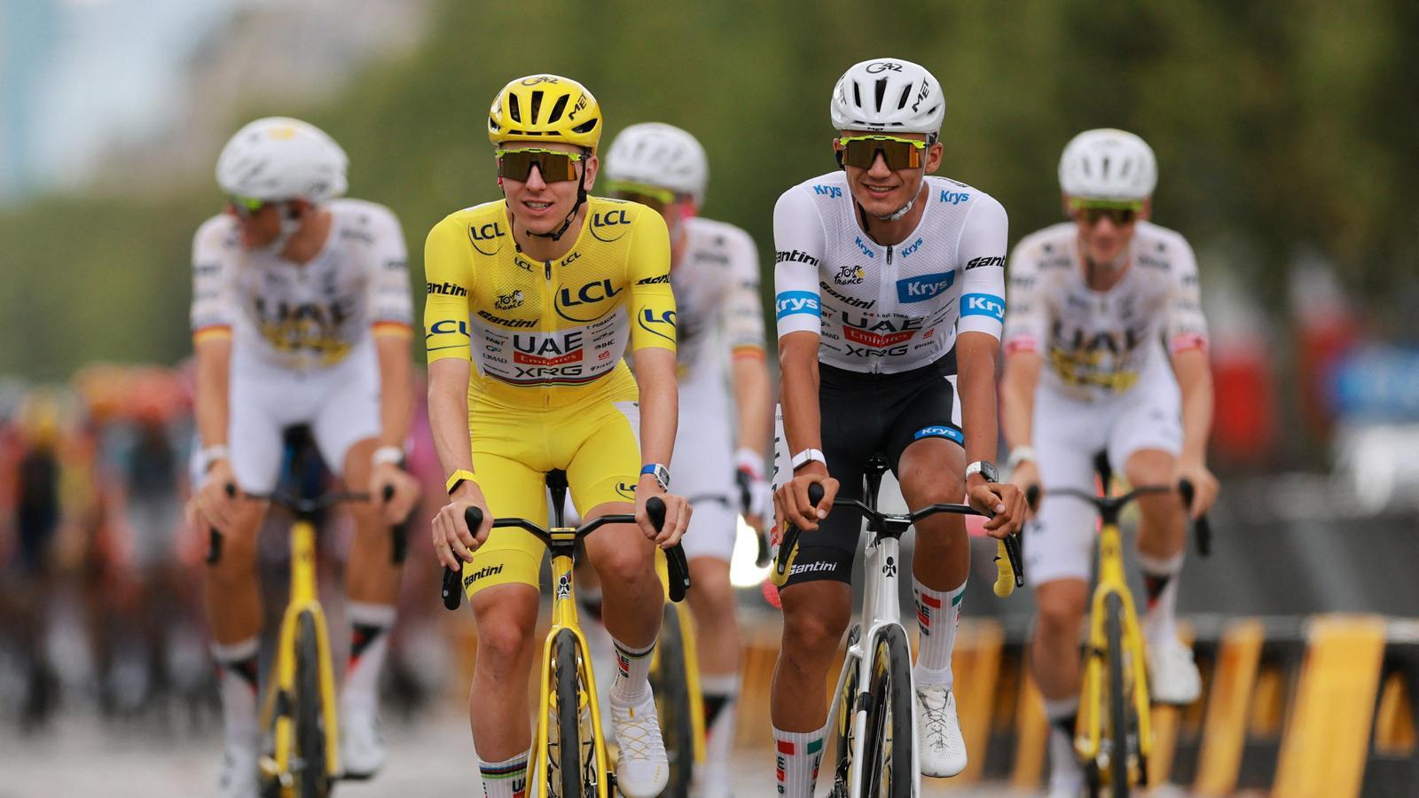 Tadej Pogačar'ın Tarihi Zaferi: Tour de France'ı Beşinci Kez Kazandı, Son Etap Van der