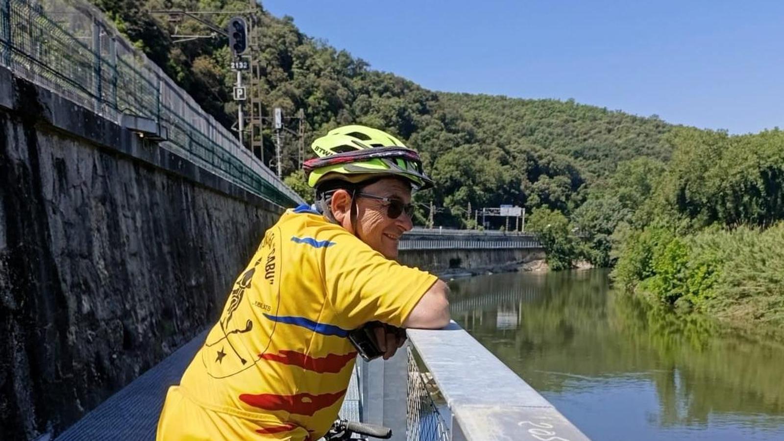 Girona ve Empordà'yı Birleştiren Asma Bisiklet Yolu Ter Nehri Üzerinde Açıldı